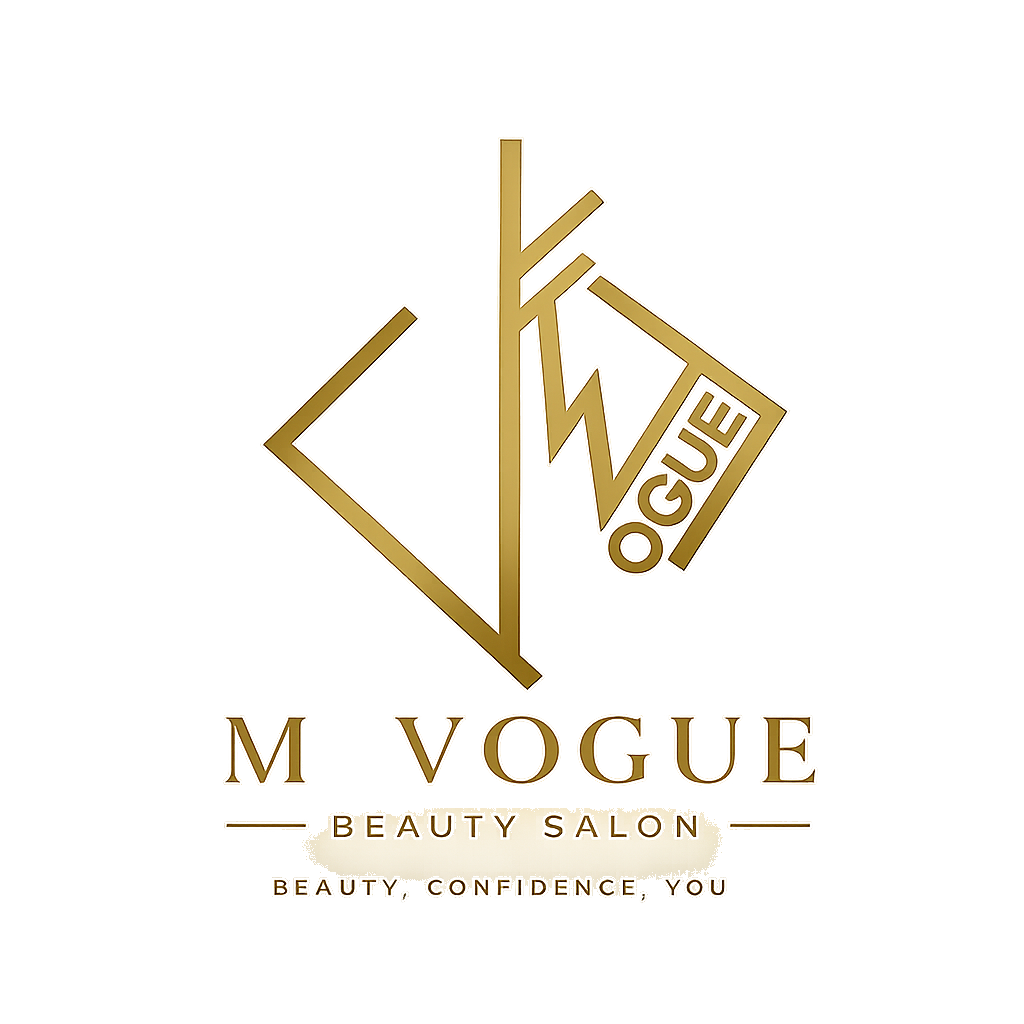 M Vogue Beauty Salon logo